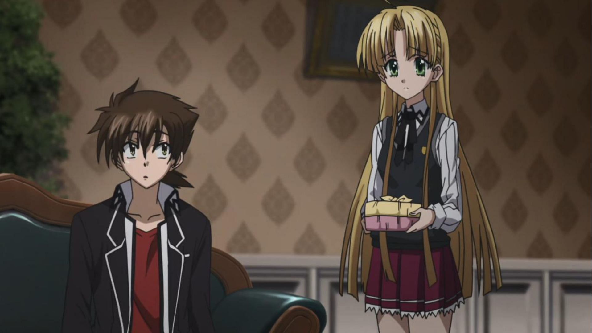 Cast of High School DXD as shown in anime (Image via Studio TNK)