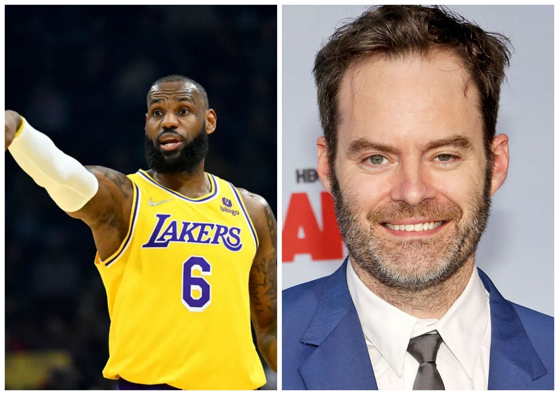 LeBron James and Bill Hader were co-stars in the &quot;Trainwreck&quot; movie back in 2015