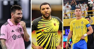 Ex-Arsenal attacker puts Cristiano Ronaldo and Lionel Messi alongside Troy Deeney while making interesting choice for 'ultimate' striker