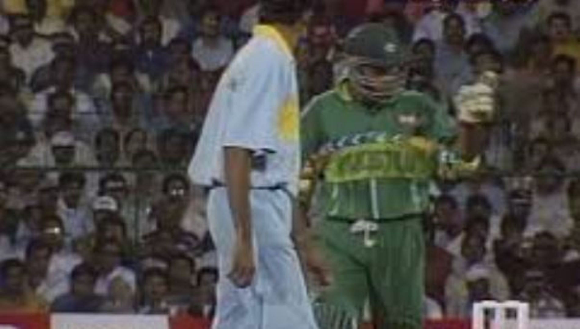 Aamer Sohail is remembered for his antics in the 1996 World Cup match against India.