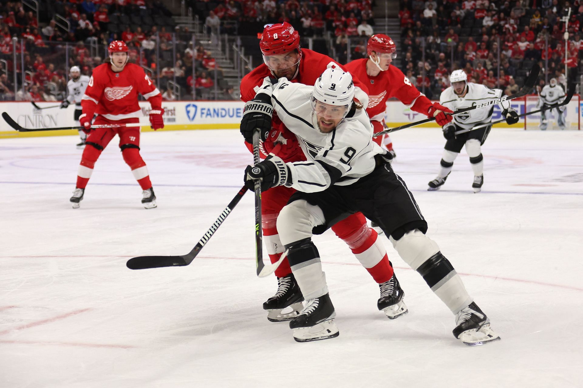 Los Angeles Kings v Detroit Red Wings