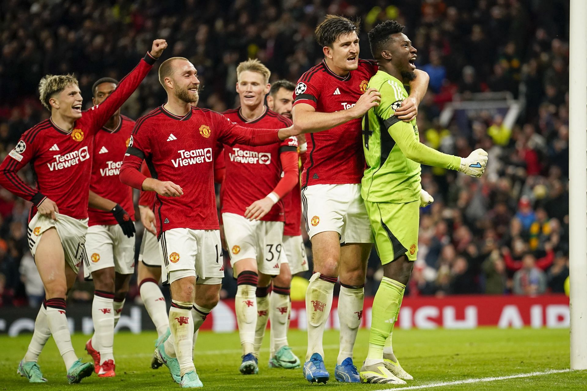 Manchester United 1-0 FC Copenhagen: Andre Onana saves last-minute