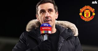 "Nowhere near his best" - Gary Neville weighs in on key Manchester United star's performance in derby defeat against City