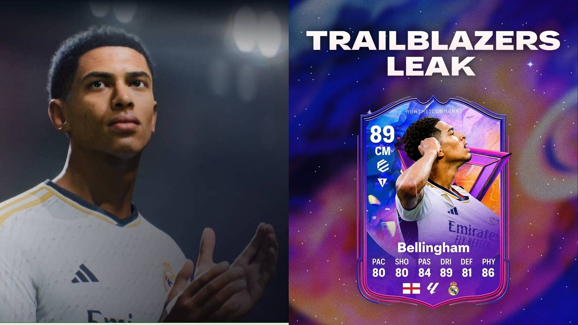 A new card has been leaked online (Images via EA Sports, Twitter/Runtheiconmarket)