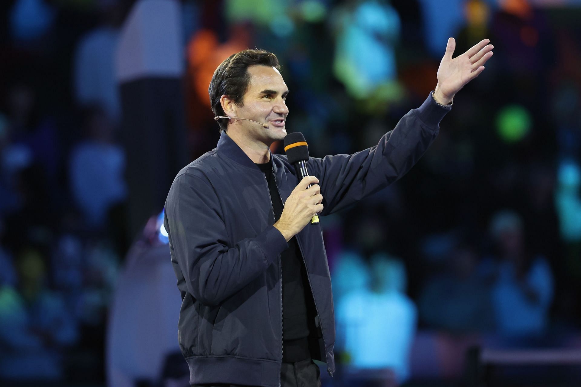 Roger Federer at the Shanghai Masters