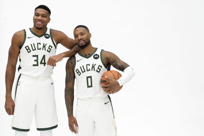 "Clog up the paint or allow me to make 9 3s": Damian Lillard warns league of his offensive ceiling with Giannis Antetokounmpo