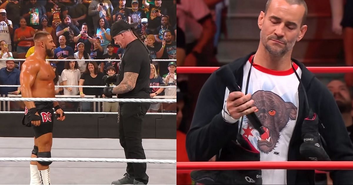 The Undertaker made a surprise appearance at WWE NXT