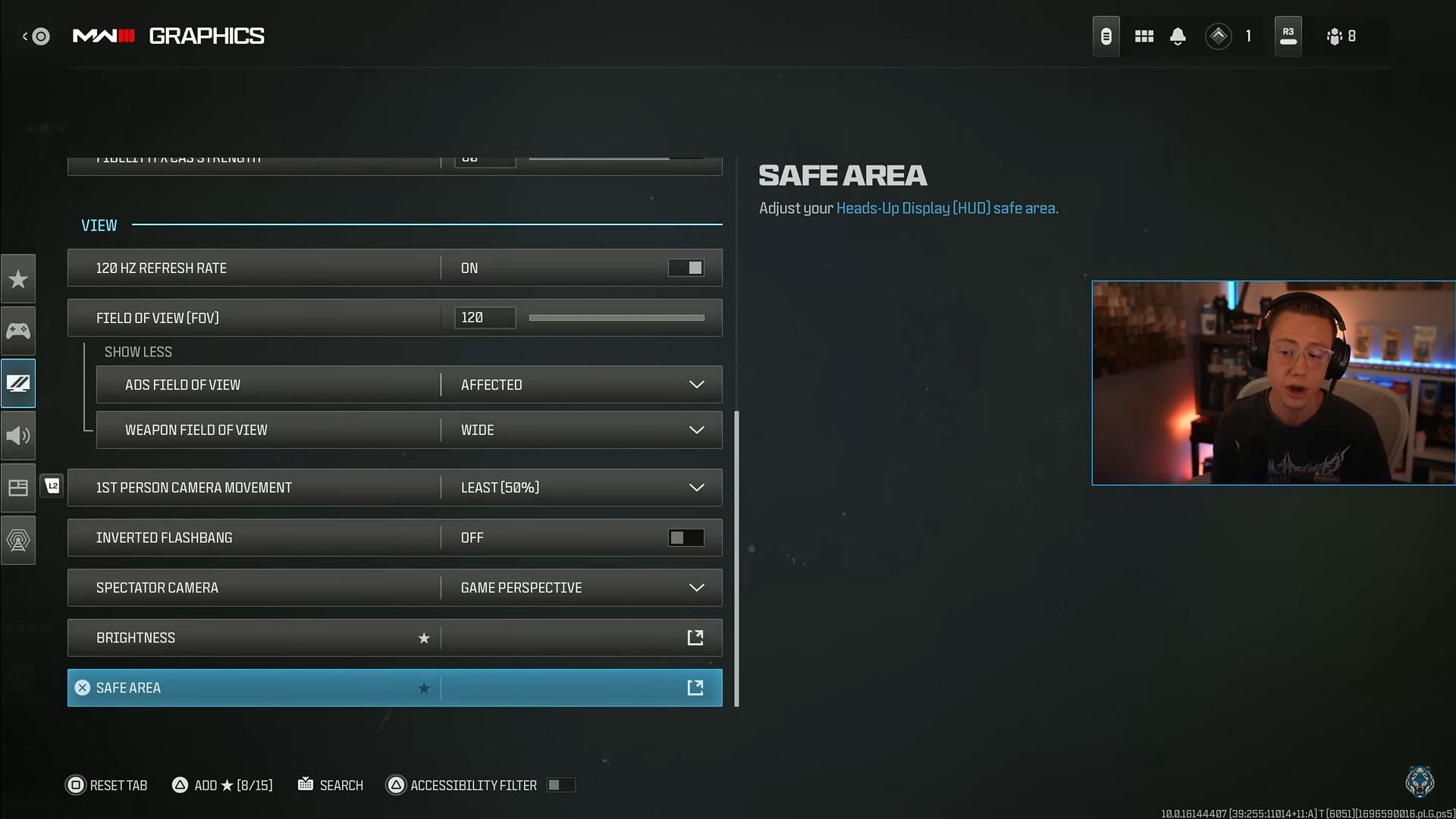 Graphics settings for MW3 Open Beta (Image via Activision and YouTube/WhosImmortal)