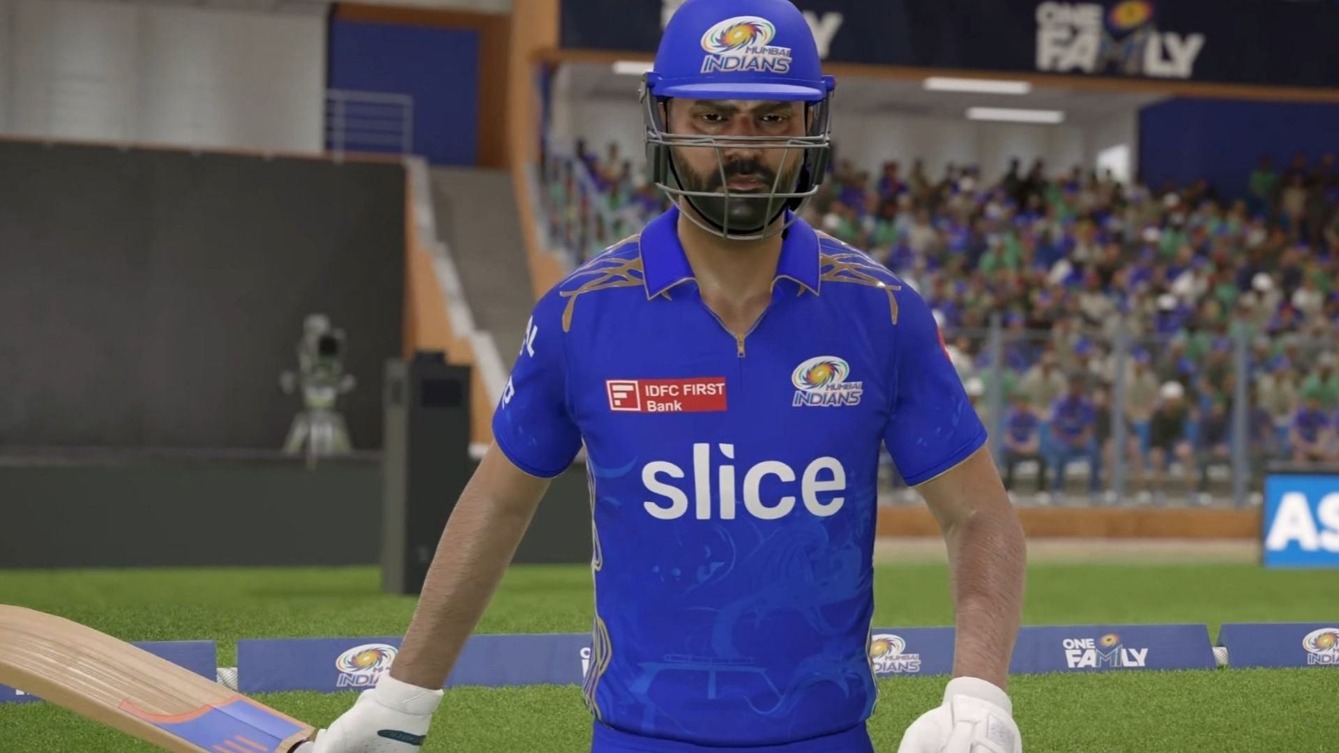 A new Cricket 24 teaser featuring Rohit  Sharma has gone live (Image via Big Ant Studios)
