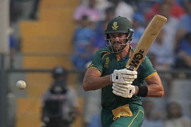 For how many days did Aiden Markram hold the record of fastest hundred in Men’s ODI World Cup?