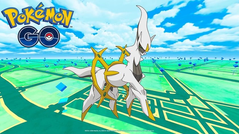 This year Arceus in Pokemon Go 2023 