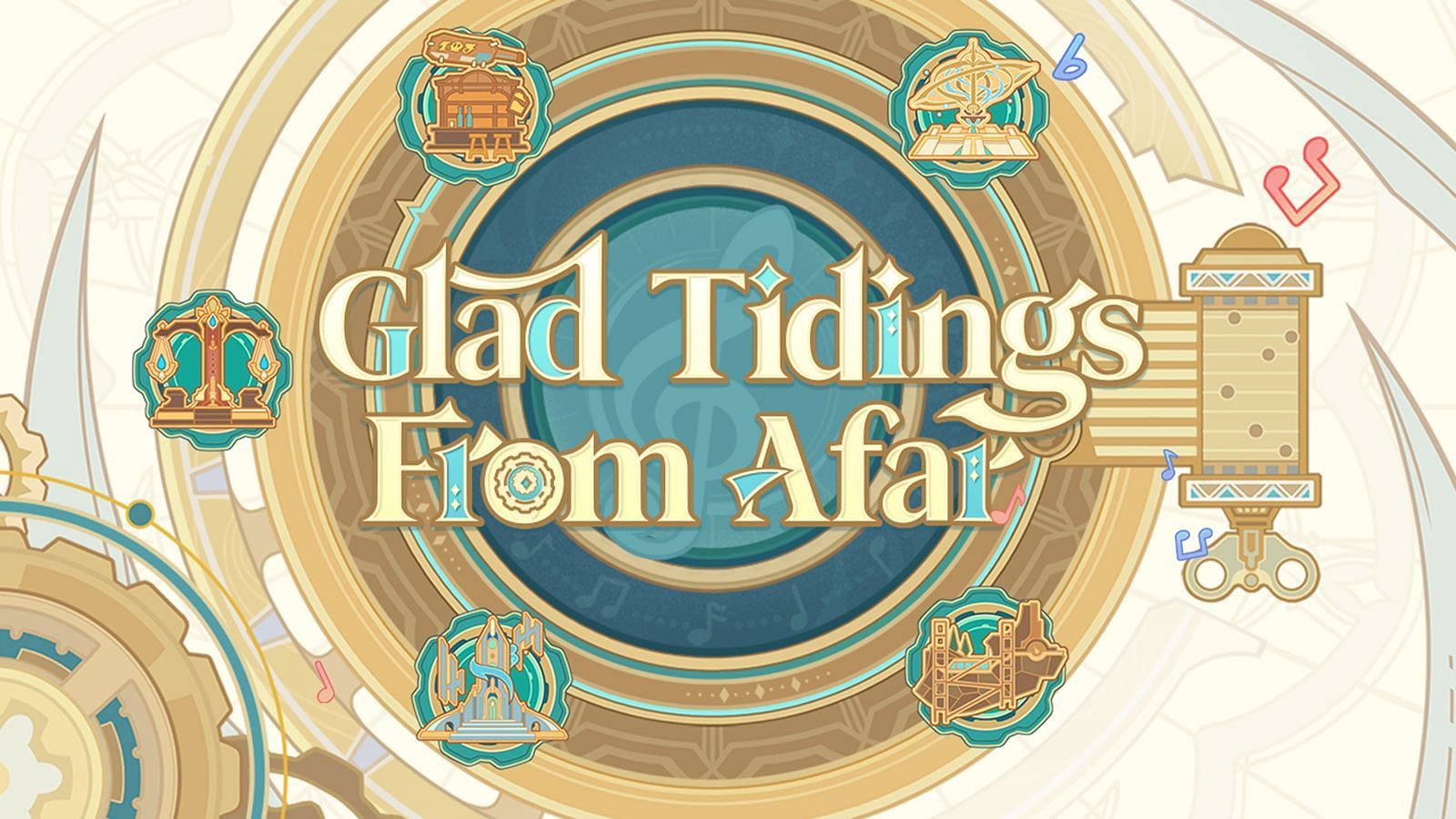 &quot;Glad Tidings From Afar&quot; &ndash; The Web Event (Image via HoYoverse)