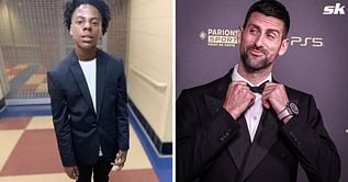 “I’m a new AC Milan star” – Novak Djokovic fools IShowSpeed with hilarious claim at 2023 Ballon d'Or ceremony