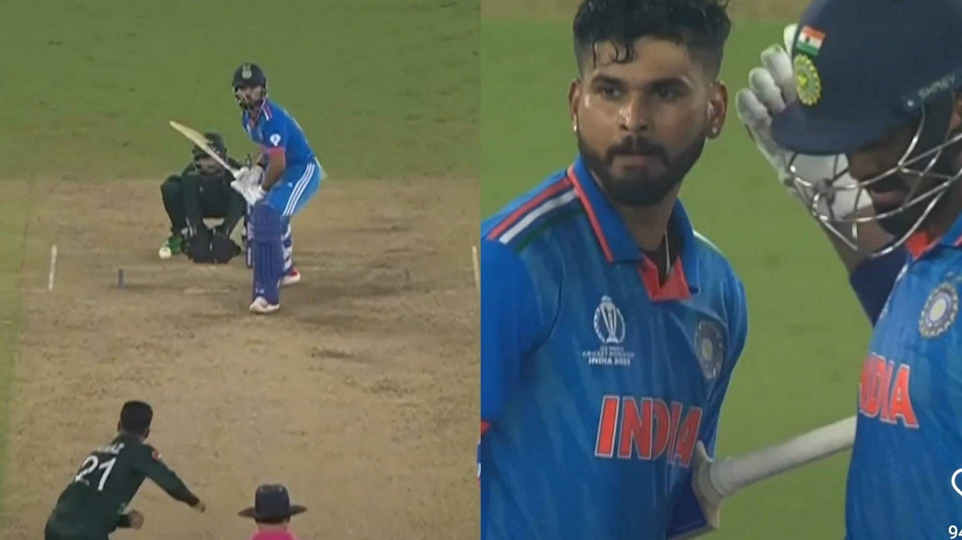 Shreyas Iyer smashed the winning shot for India (Image: ICC/Instagram)