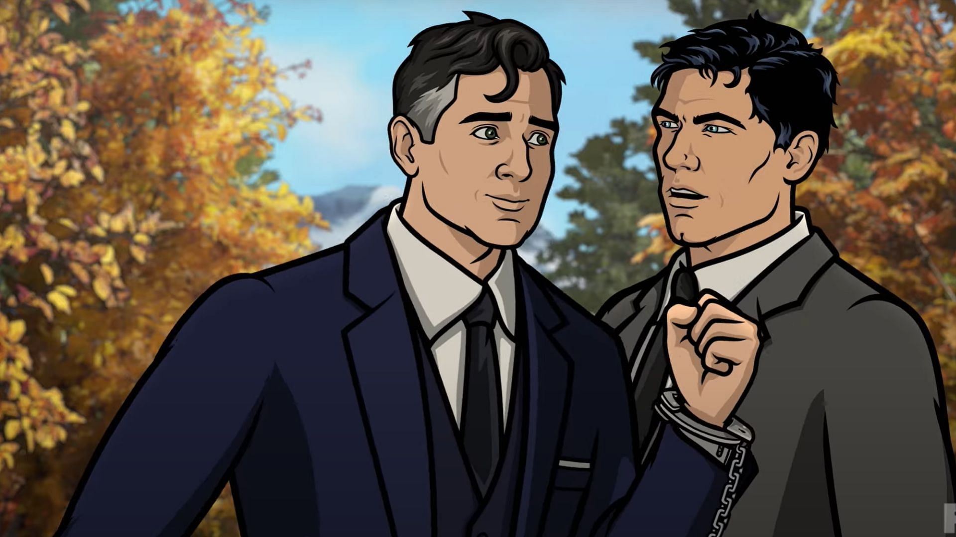 Archer and Fabian bonded in the final season of the show (Image via FX Networks)