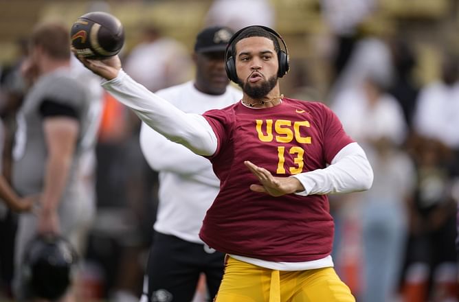 Caleb Williams dazzles in LeBron James cleats, delivers stunning performance to claim 48-41 win over Buffs