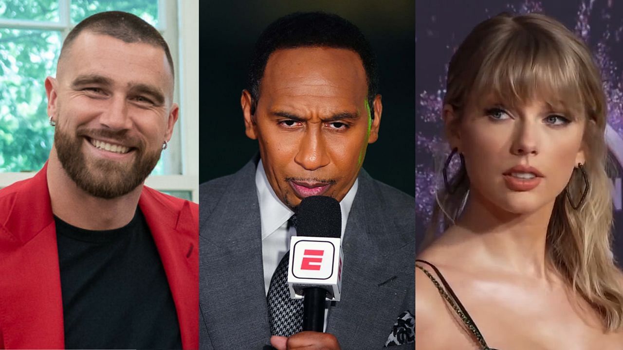 Stephen A. Smith criticized Travis Kelce on how is head over heels to Taylor Swift