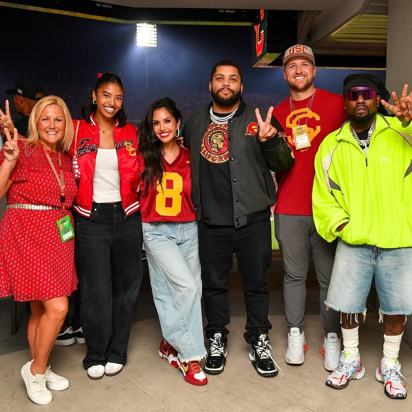 Vanessa and Natalia Bryant spotted with O&#039;Shea Jackson Jr.