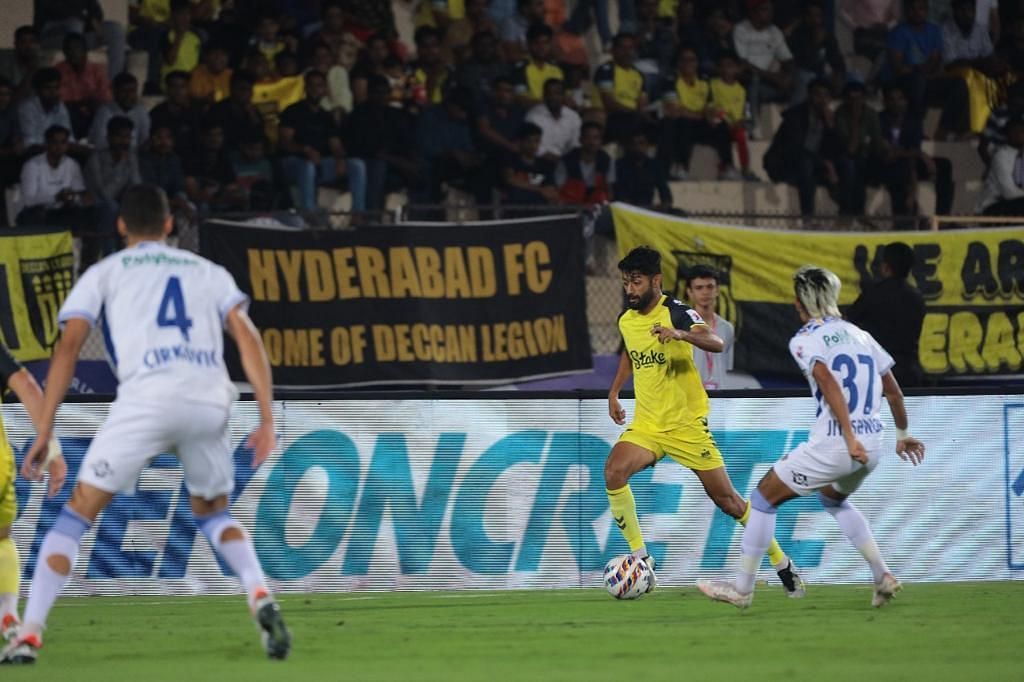 Chennaiyin FC won their first game of the season against Hyderabad FC on Monday. (Credits: HFC)