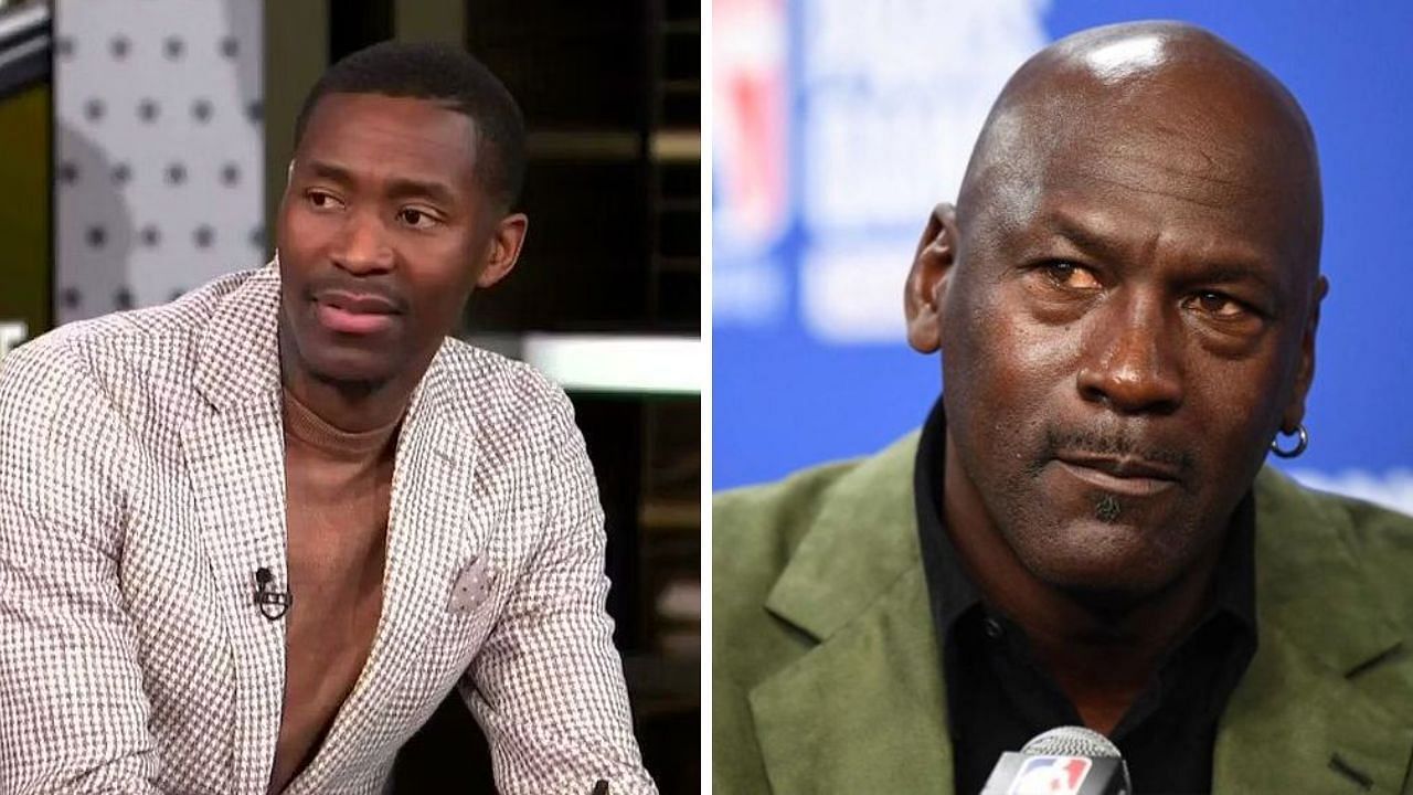 Jamal Crawford (L) on rumors about swapping Michael Jordan