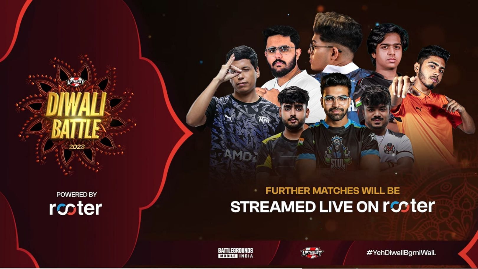 BGMI Diwali Battle Semifinals Day 2 featured six matches (Image via Upthrust Esports)