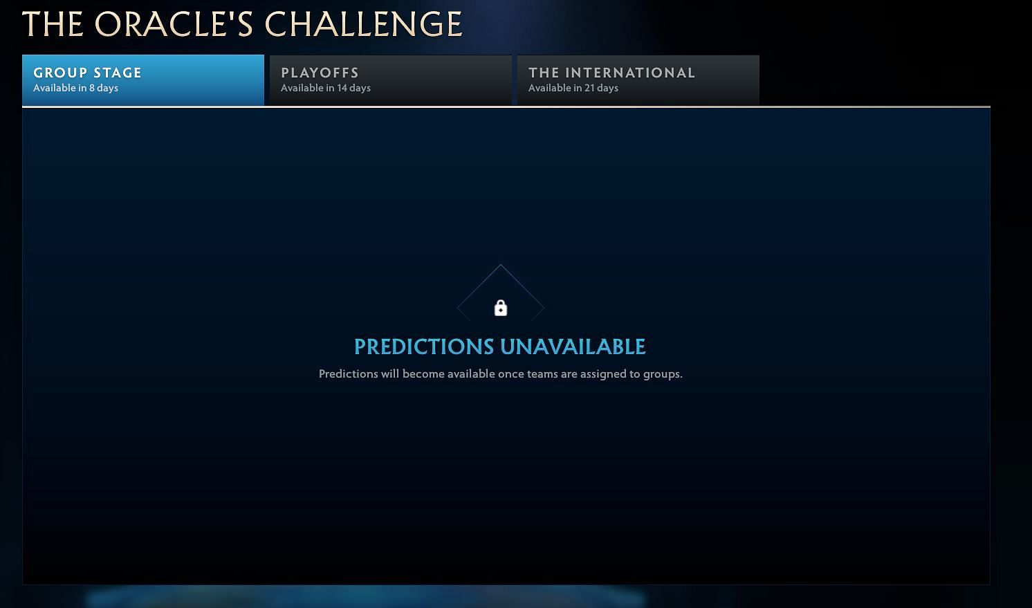 The Oracle Challenge (Image via Valve)