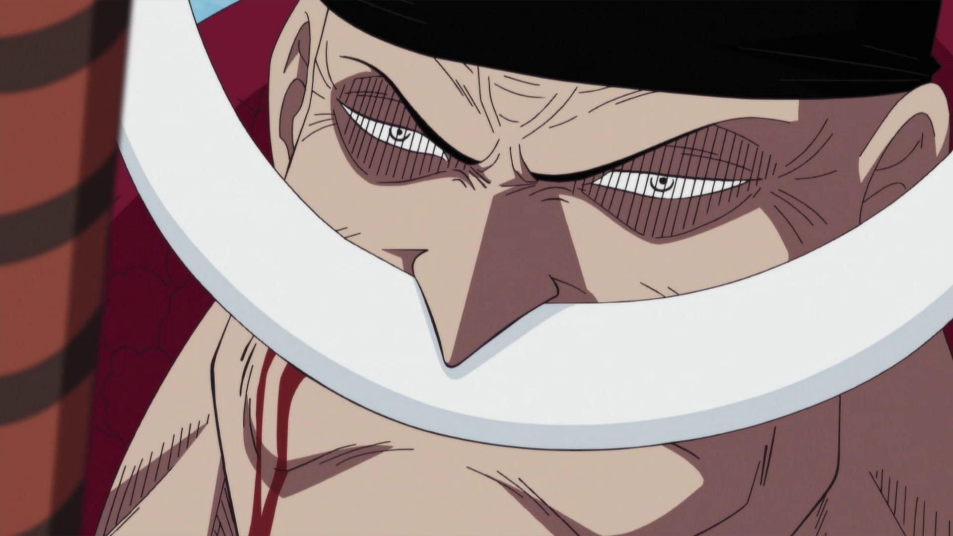 Even a old and sick Newgate had absurd physical prowess (Image via Toei Animation, One Piece)