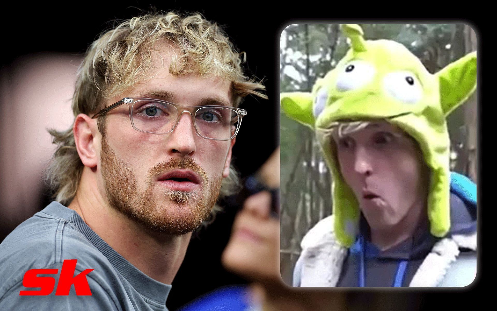 Logan Paul [Image credits: Getty Images and Fox Townley on Twitter] 