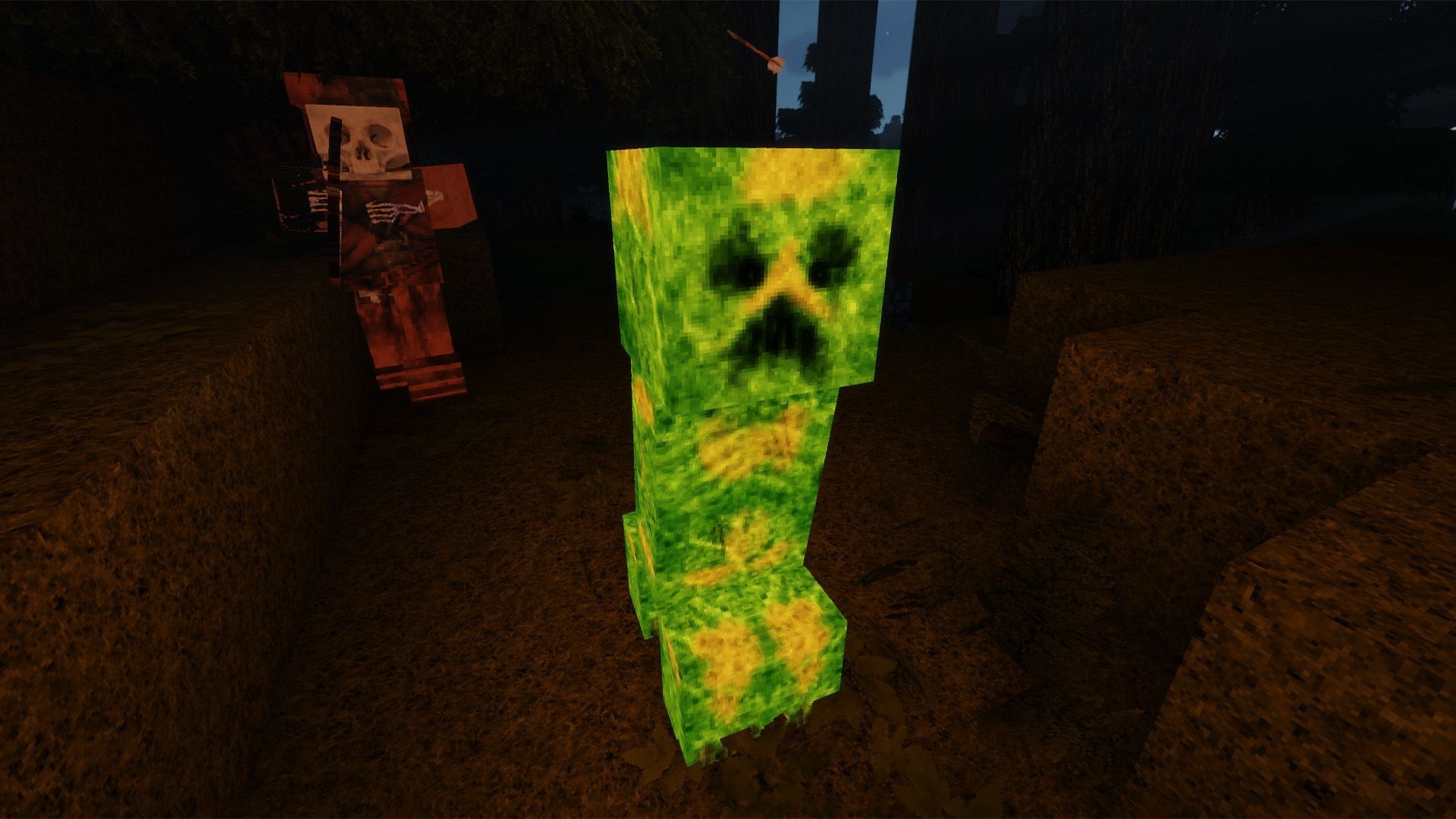 The undead mobs have higher intelligence and strength (Image via curseforge.com)