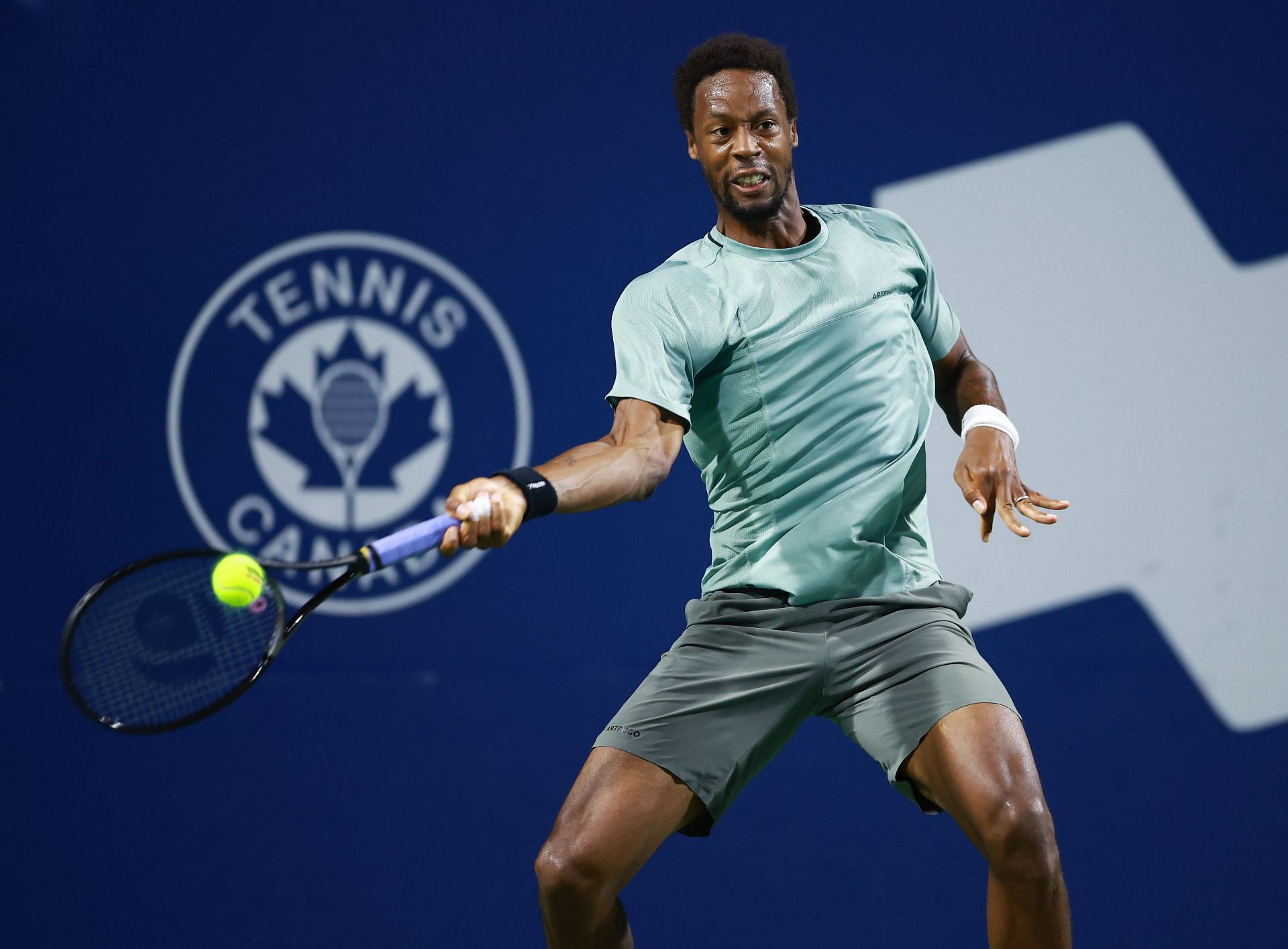 Gael Monfils at the 2023 Canadian Open.