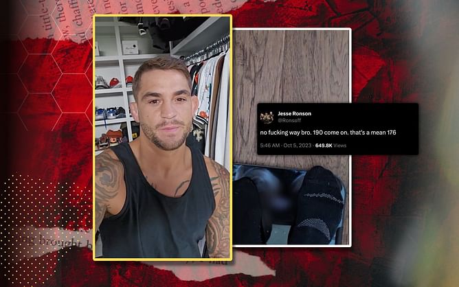 "Nobody believes me" - Dustin Poirier provides video evidence after fans refuse to believe his walk around weight