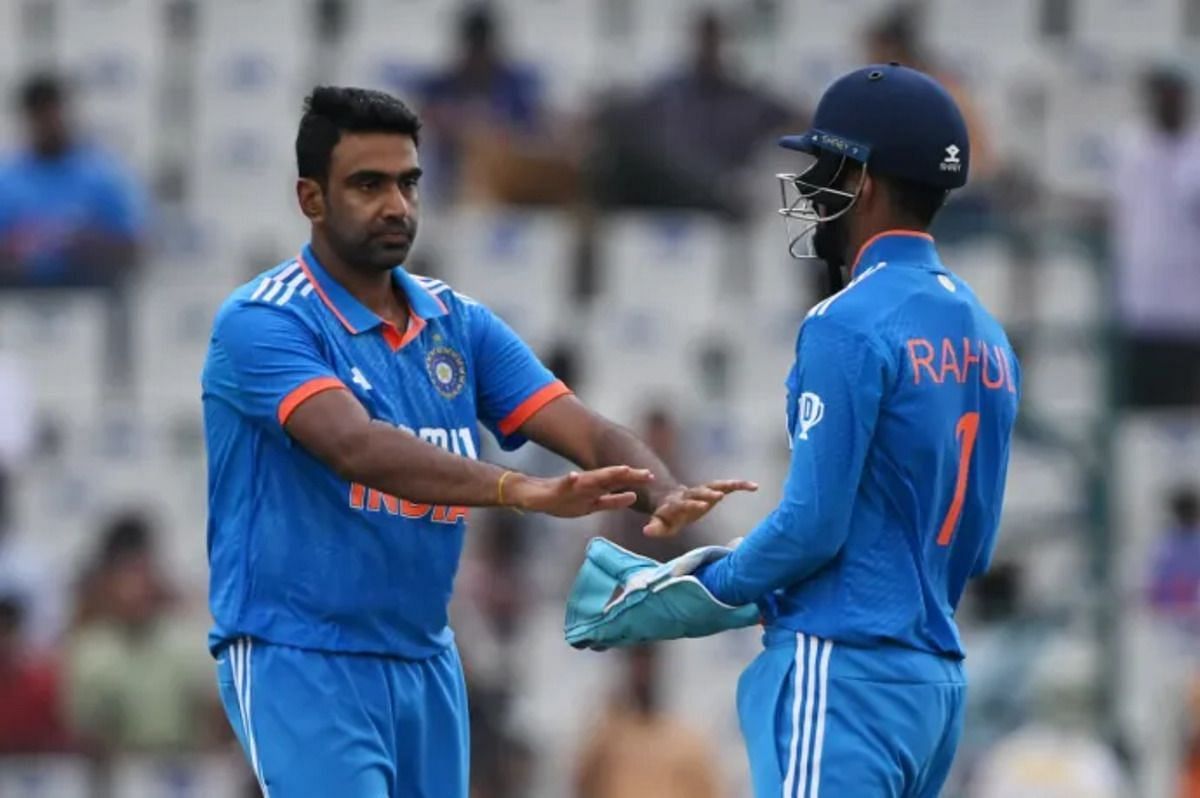 Ravichandran Ashwin (left) looks more likely to feature in India
