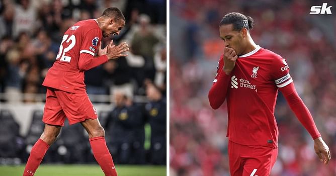 "I know it's difficult" - Liverpool captain Van Dijk sends message to Joel Matip after unlucky last-minute own goal in defeat against Tottenham