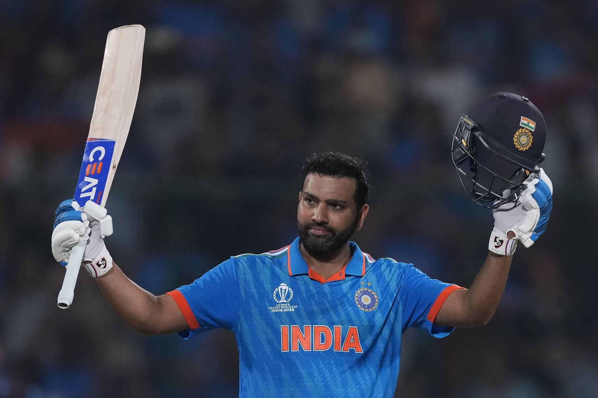 Rohit Sharma scored a century in India&#039;s last game against Afghanistan. [P/C: AP]