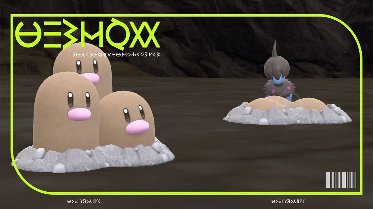 Dugtrio&#039;s Pokedex picture in Pokemon Scarlet and Violet (Image via The Pokemon Company)