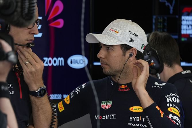 "You can't blame him for going for it" - Red Bull boss comes to defense of Sergio Perez after his first lap DNF at the 2023 F1 Mexican GP