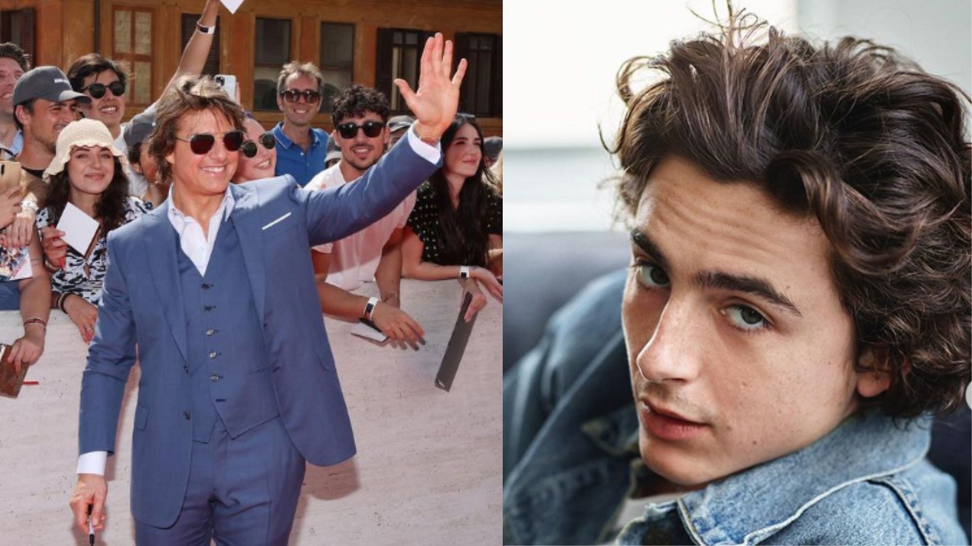 Timoth&eacute;e is overjoyed with Tom Cruise
