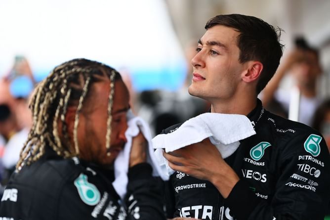 Has Lewis Hamilton dominated George Russell this season?