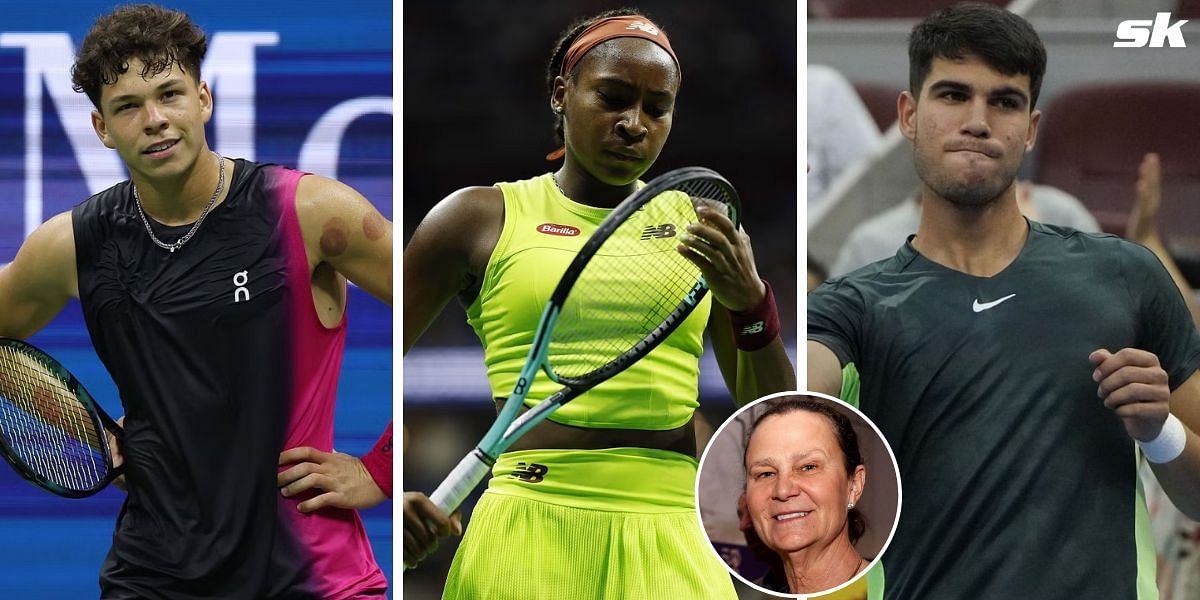 Pam Shriver has emphasized that Ben Shelton, Carlos Alcaraz and Coco Gauff are among the top young tennis players in the world