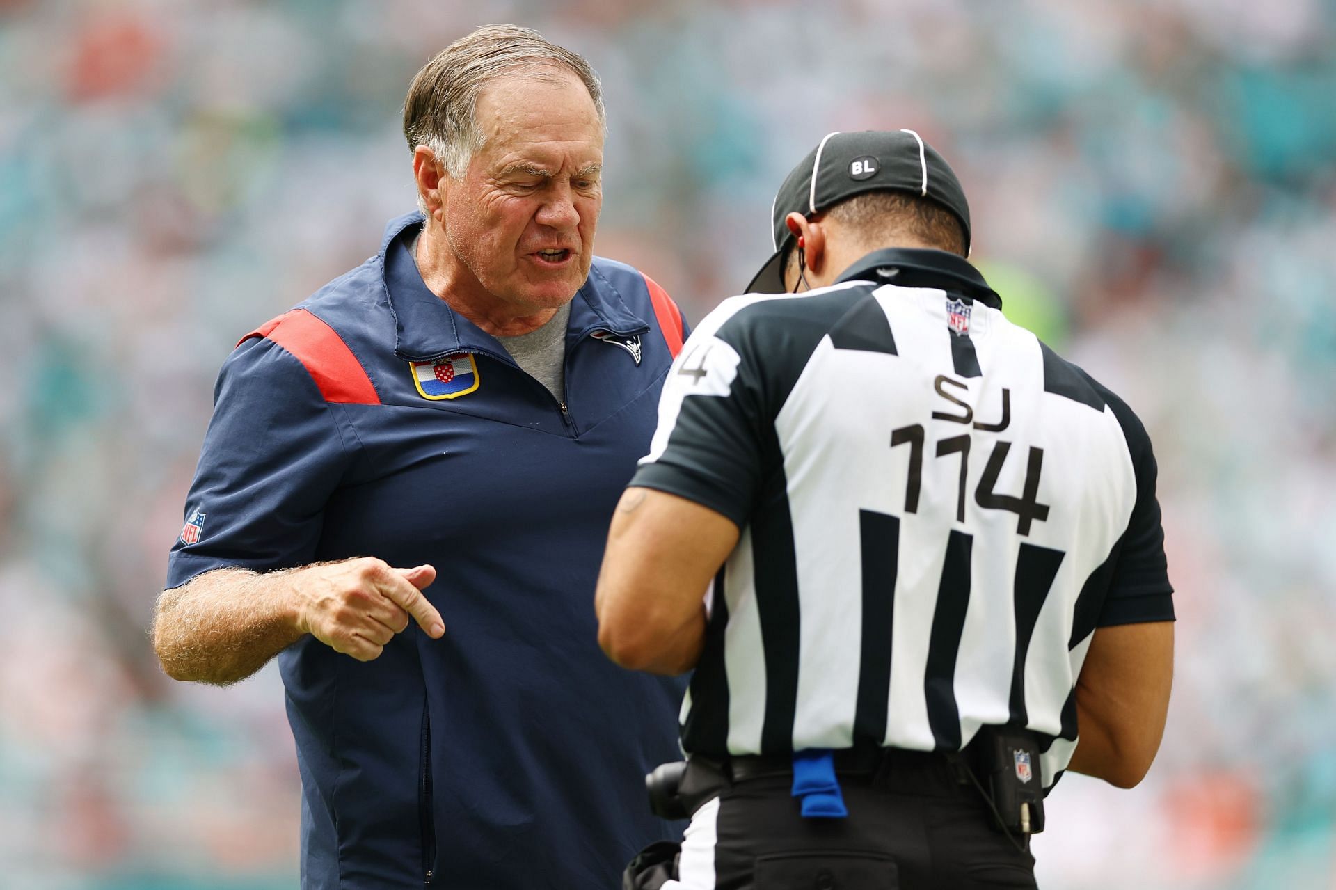 NFL Fans Call Out Bill Belichick For Lashing Out At Refs During ...