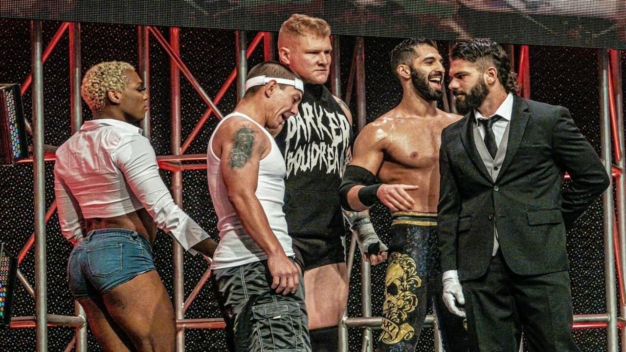 Trustbusters were a heel faction in AEW