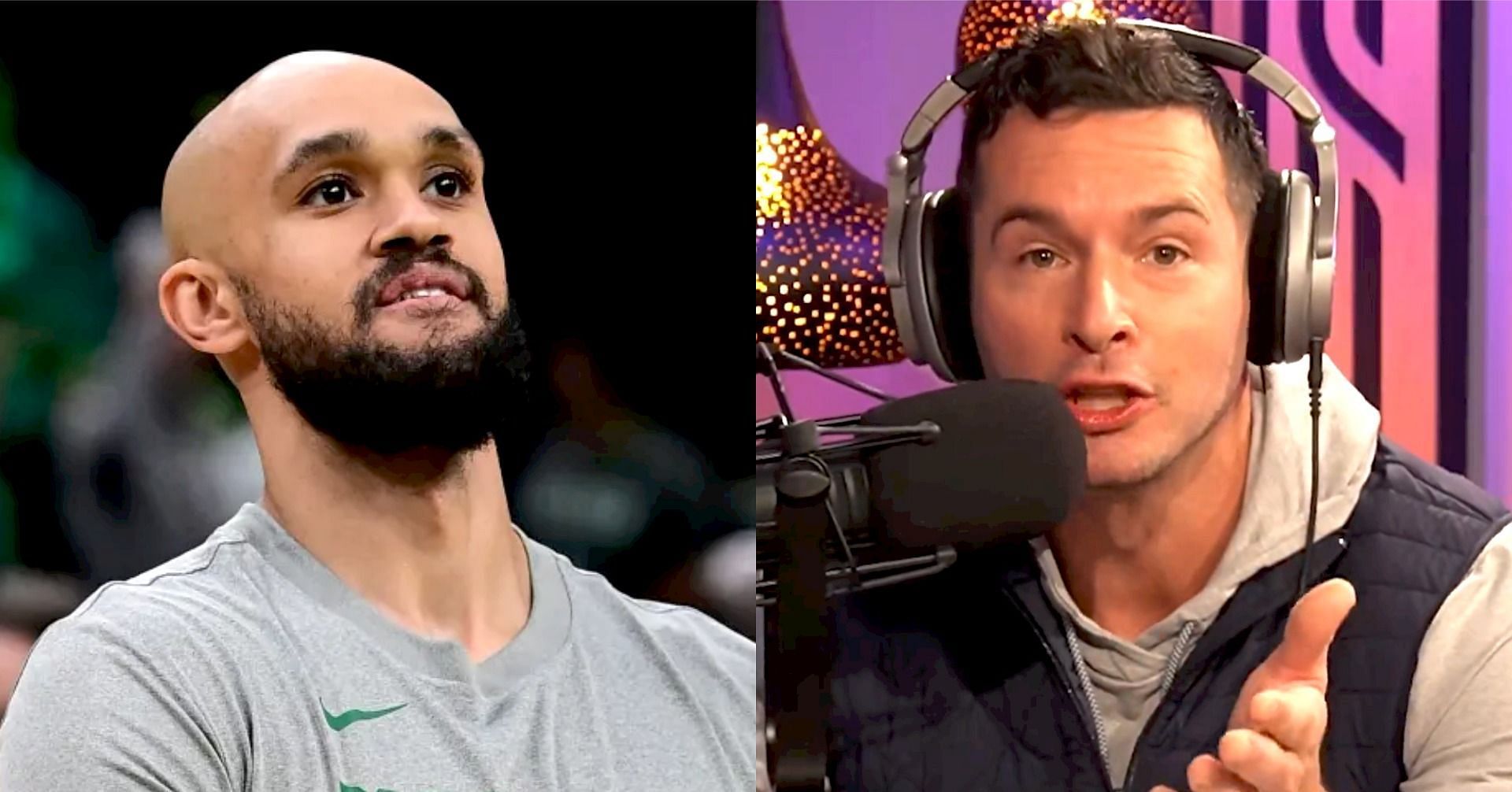 Boston Celtics two-way guard Derrick White and former 15-year NBA sharpshooter JJ Redick