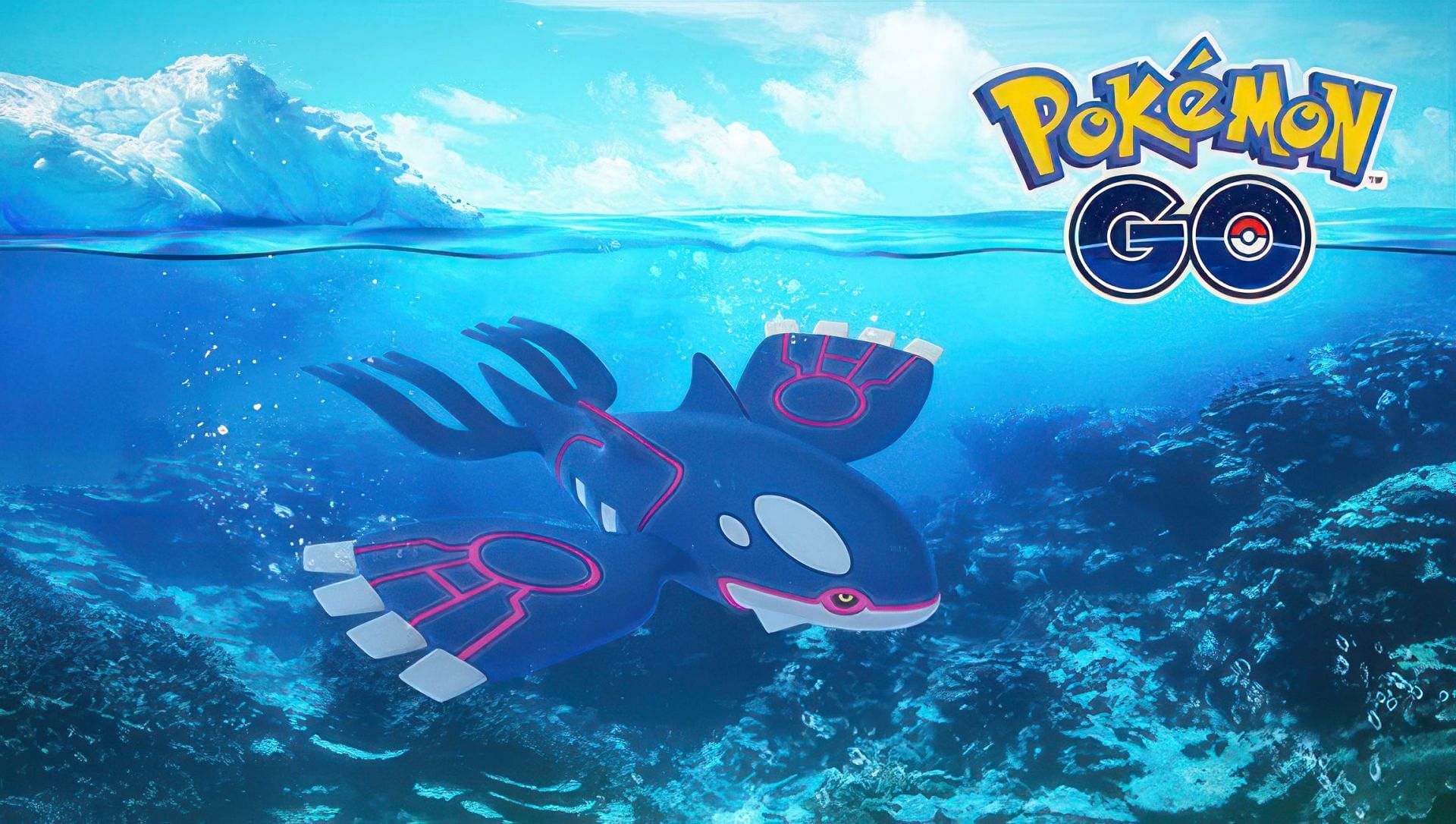 Kyogre in GO (Image via Sportskeeda || The Pokemon Company)