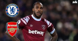 "My gut is telling me" - West Ham star Michail Antonio makes score prediction for Chelsea v Arsenal