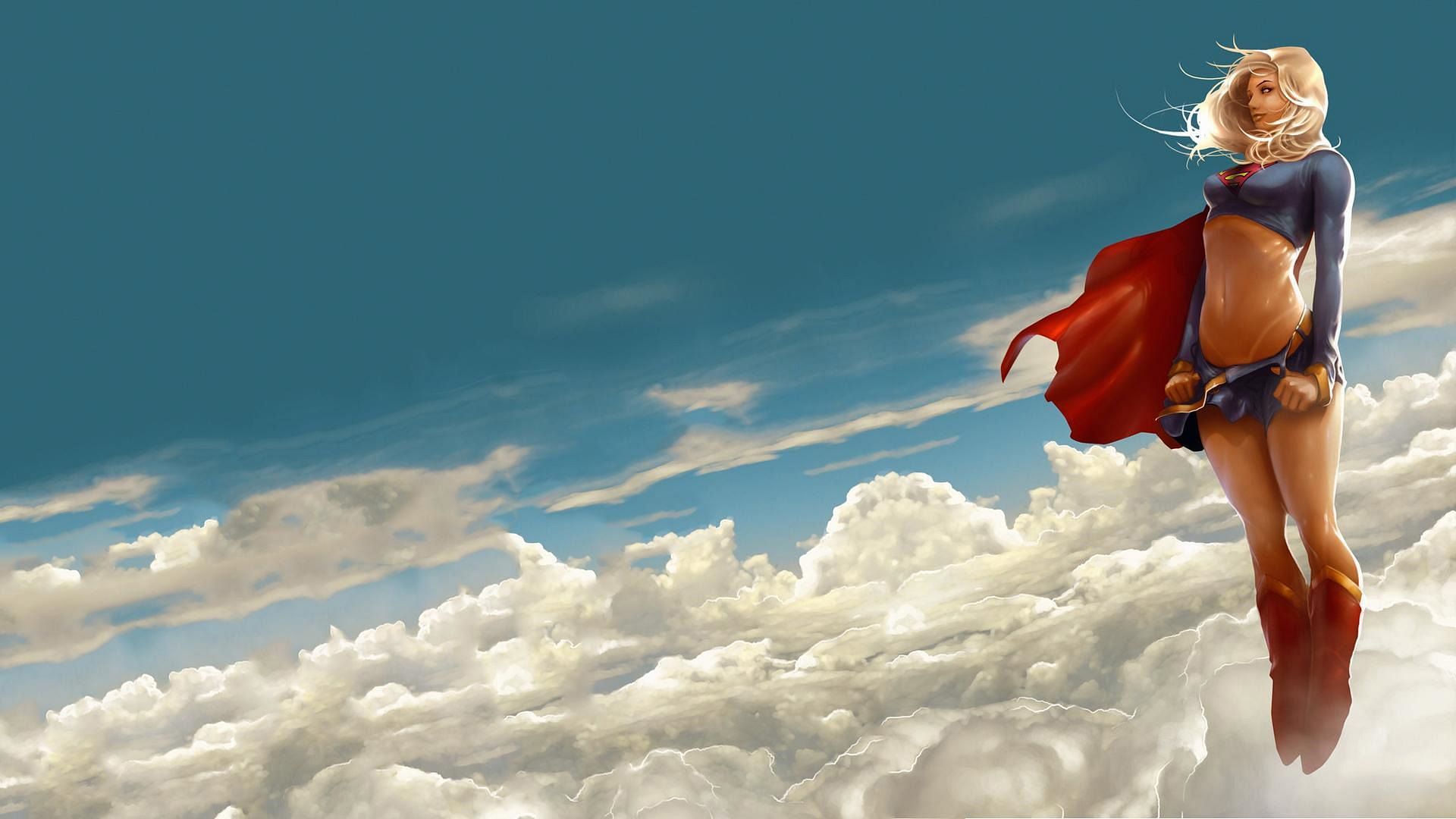 Supergirl represents the optimism and the courage of Superman. (Image via DC Comics)