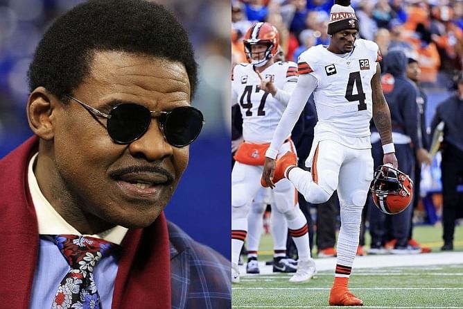 Michael Irvin suspects "something fishy" between Deshaun Watson and Browns