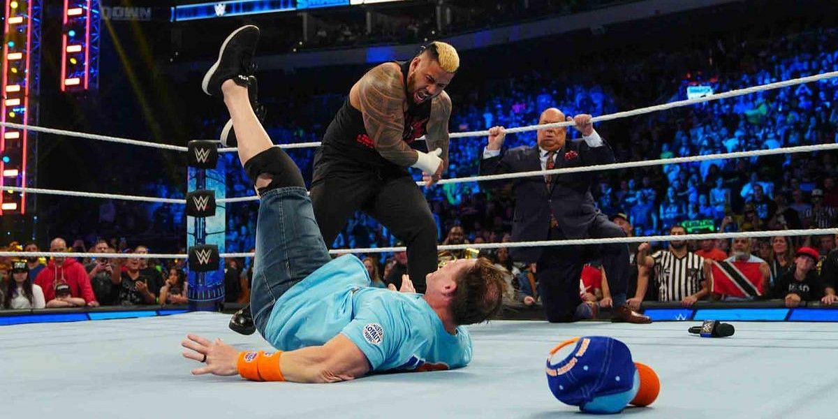 John Cena was attacked by Solo Sikoa on SmackDown