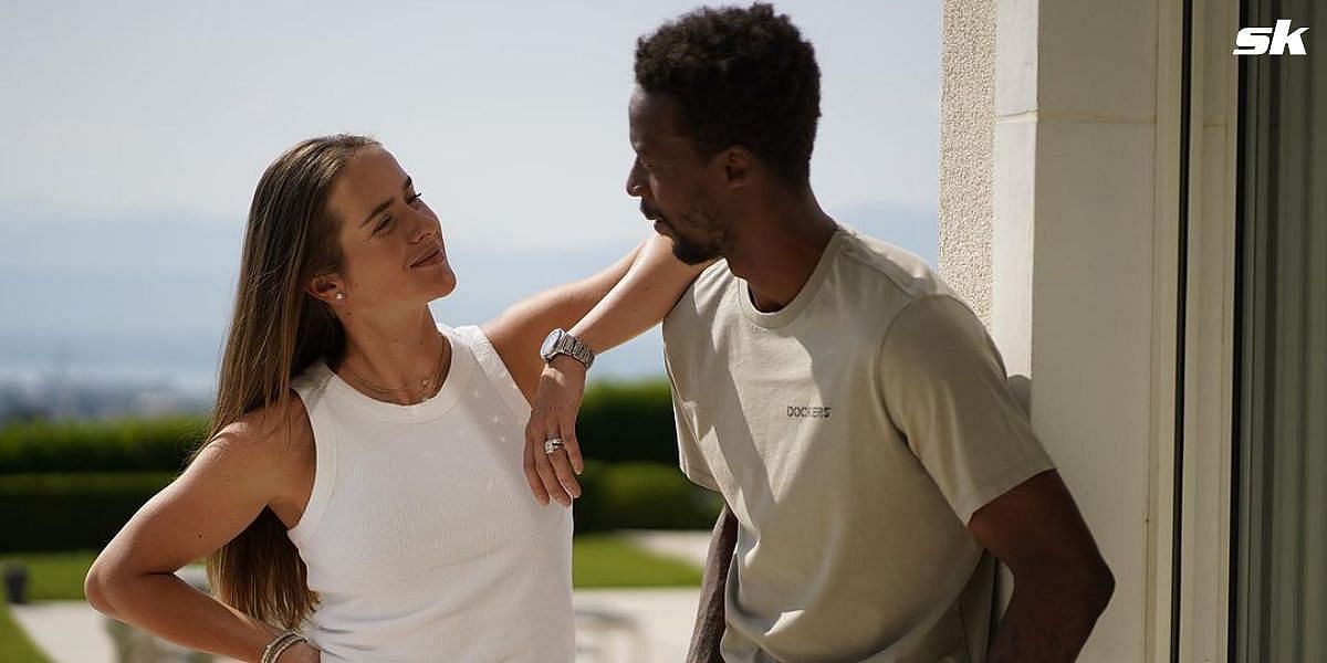 Elina Svitolina and Gael Monfils.