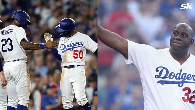 Magic Johnson believes Dodgers can win NLDS despite 11-2 drubbing in opener: "In 1985 my Showtime Lakers got blown out by the Celtics in Game 1"