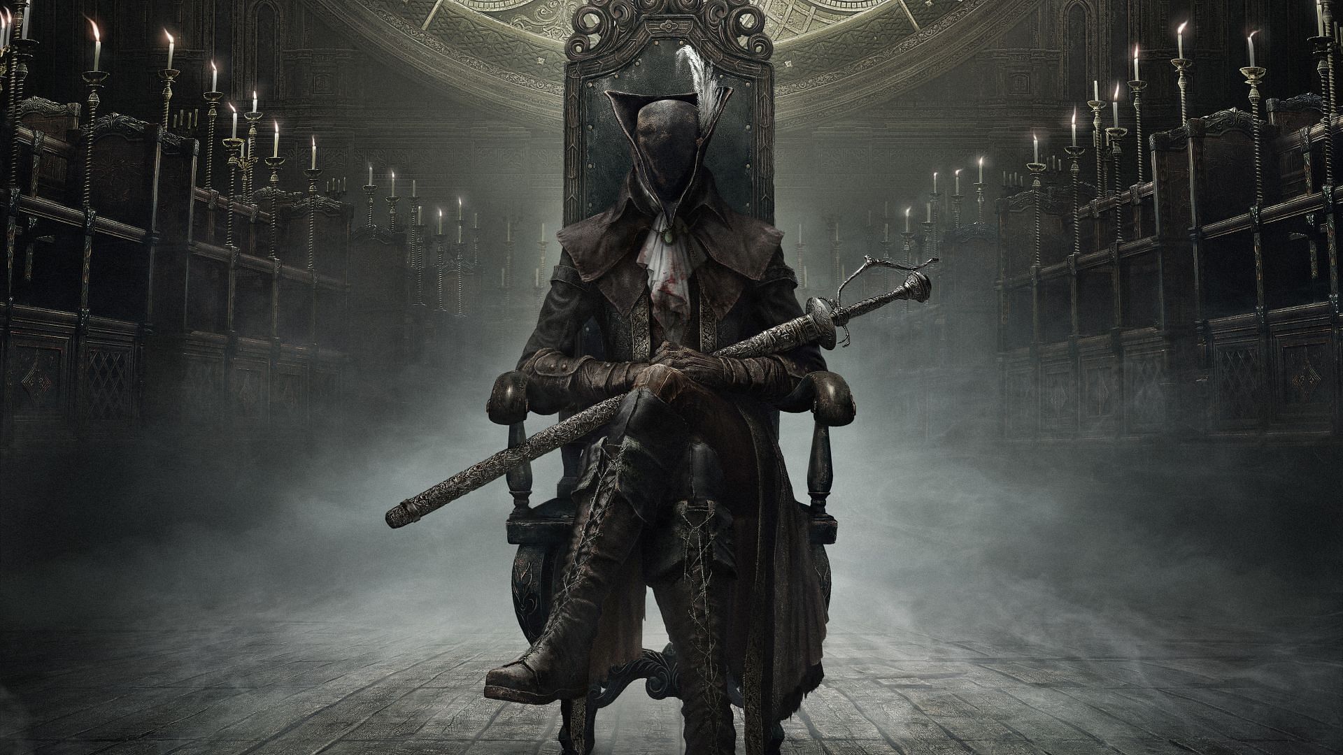 &quot;A corpse... Should be left well alone.&quot; - Lady Maria (image by From Software)